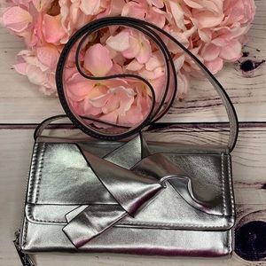 CIRCUS By Sam Edelman Silver Vegan Crossbody